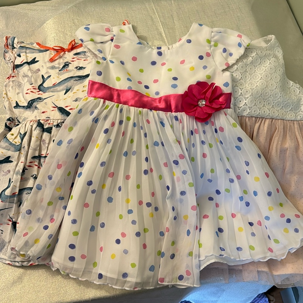 3 adorable 3t dresses